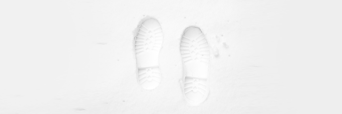 Footprints in snow, the official Nivolumab Trace & Catch visual